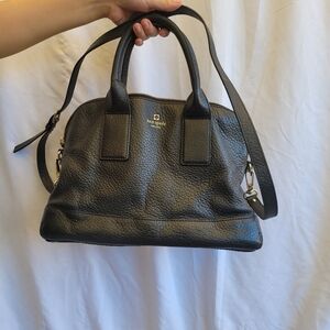 Kate Spade leather pebbled Southport avenue Jenny satchel purse carry-all